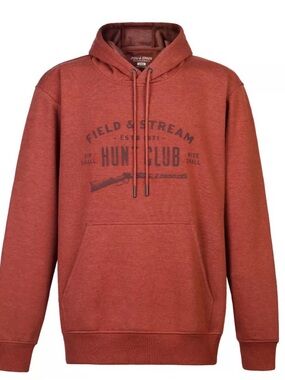Field & Stream Men's Rust Orange Hunt Club Pullover Hoodie